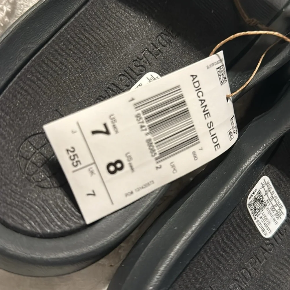Adidas Unisex Adicane Slides Dash Grey Men boost Unisex Women 8 Men 7 New